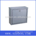 hotsale stainless steel decarative mail drop box
